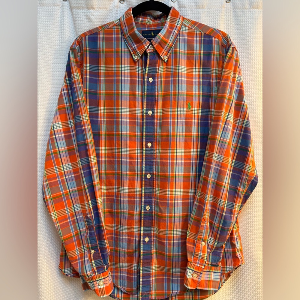 Ralph Lauren Multicolor Plaid Button-Down Shirt